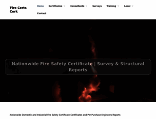 fire-safety-cork.onepagebusinesswebsites.com screenshot