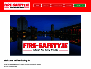 fire-safety.ie screenshot