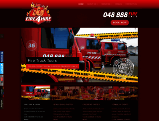 fire4hire.com.au screenshot