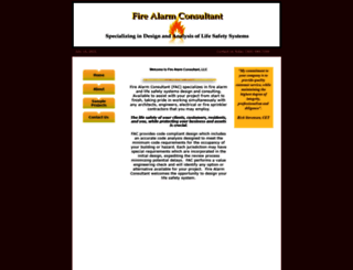 firealarmconsultant.com screenshot