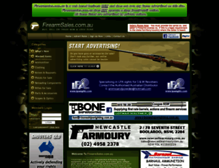 firearmsales.com.au screenshot