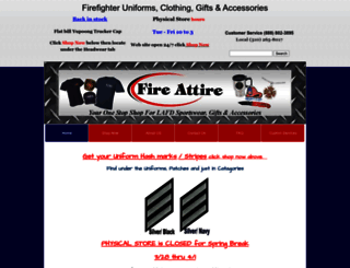 fireattire.com screenshot