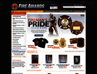 fireawards.com screenshot