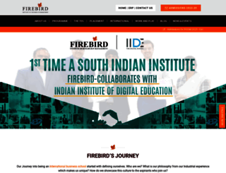 firebird.org.in screenshot