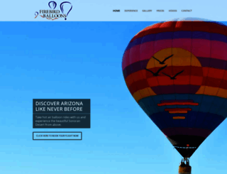 firebirdballoons.com screenshot