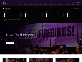 firebirds.net.au screenshot
