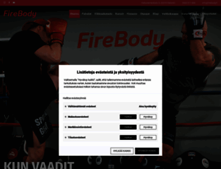 firebody.fi screenshot