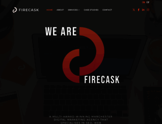 firecask.co.uk screenshot