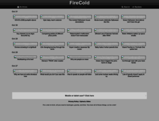 firecold.com screenshot
