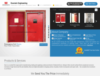 firedoorsindia.in screenshot