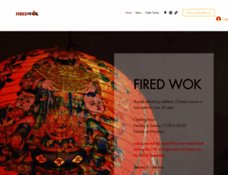 firedwok.co.uk screenshot