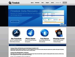 fireebok.com screenshot