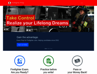 firefighterprep.com screenshot