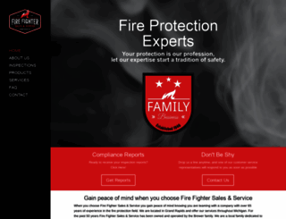 firefightersales.com screenshot