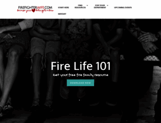 firefighterwife.com screenshot