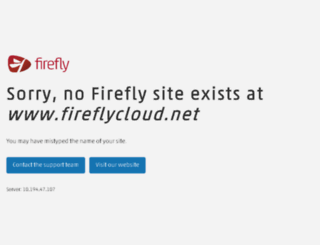 fireflycloud.net screenshot