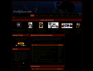 fireflyfans.net screenshot