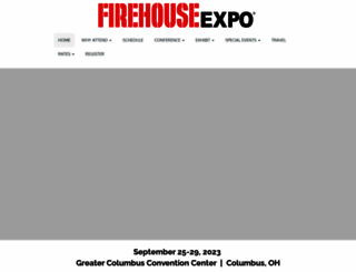 firehouseexpo.com screenshot