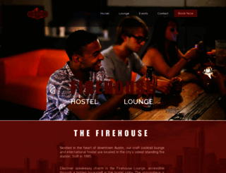 firehousehostel.com screenshot