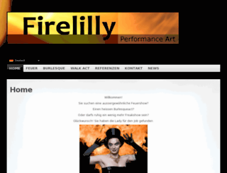 firelilly.de screenshot