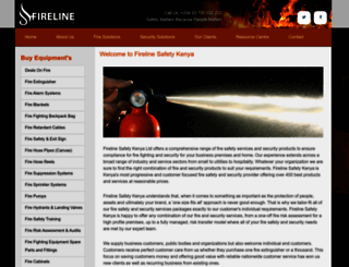 fireline.co.ke screenshot