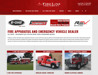 firelineequipment.com screenshot
