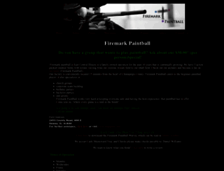 firemarkpaintball.com screenshot