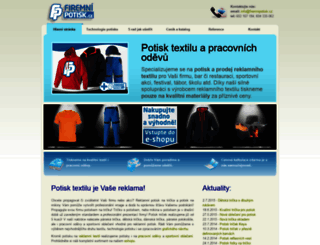 firemnipotisk.cz screenshot
