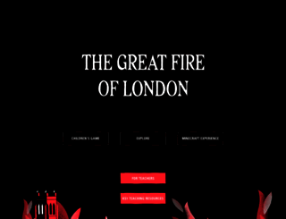 fireoflondon.org.uk screenshot