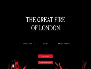 fireoflondon.org.uk screenshot