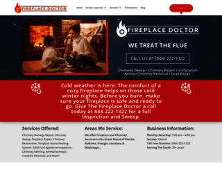 fireplacedoctor.net screenshot