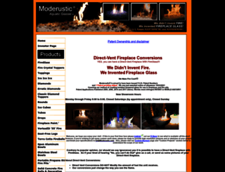 fireplaceglassdirectvent.com screenshot