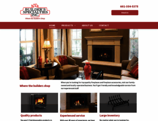 fireplacesofjackson.com screenshot