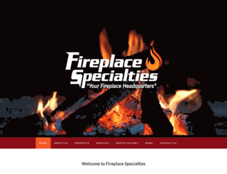 fireplacespecialties.net screenshot