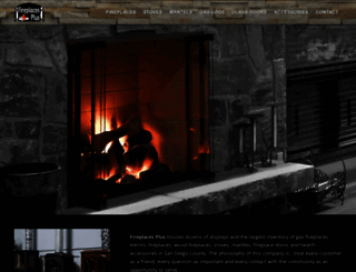 fireplacesplus.com screenshot