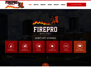firepromoving.com screenshot