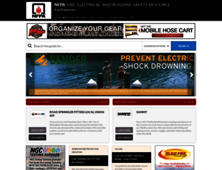 fireprotectionsnfpabuyersguide.org screenshot