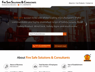 firesafesolution.com screenshot