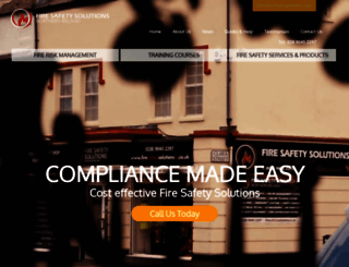 firesafetysolutionsni.co.uk screenshot