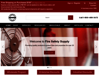 firesafetysupply.net screenshot