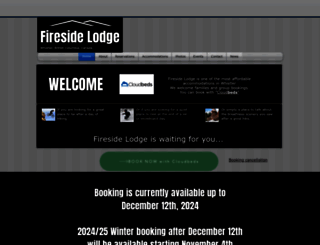 firesidelodge.org screenshot