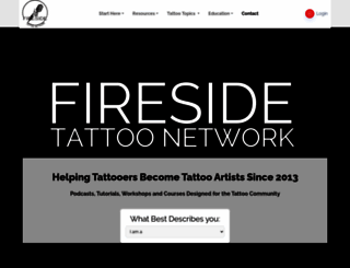 firesidetattoo.com screenshot