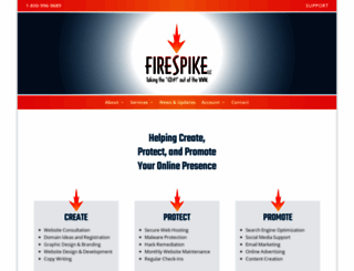 firespike.com screenshot