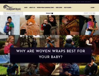 firespiralslings.co.uk screenshot
