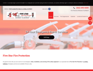firesprinklers-extinguishers.com screenshot