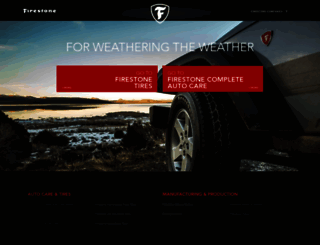 firestone.com screenshot
