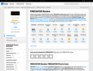 firevapor.knoji.com screenshot