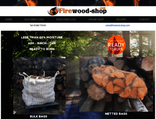 firewood-shop.com screenshot