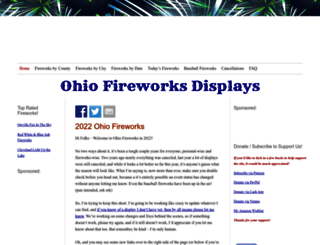 fireworksinohio.com screenshot