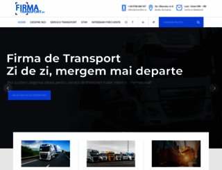 firma-transport.ro screenshot